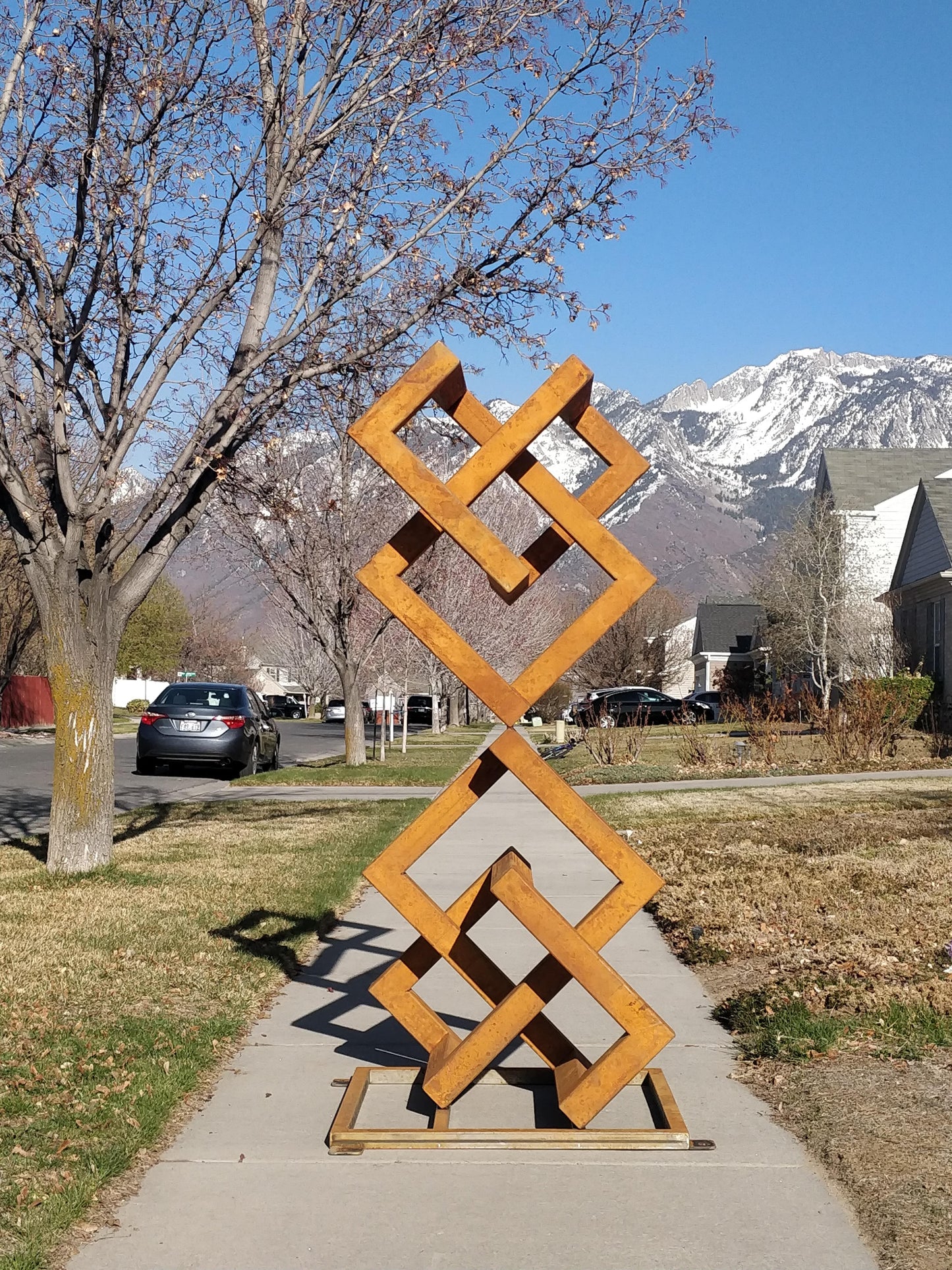 Sculpture - Stacked Trefoil